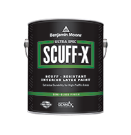 Fine Paints Award-winning Ultra Spec® SCUFF-X® is a revolutionary, single-component paint which resists scuffing before it starts. Built for professionals, it is engineered with cutting-edge protection against scuffs.