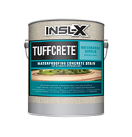 Fine Paints TuffCrete Waterborne Acrylic Waterproofing Concrete Stain is a water-reduced acrylic concrete coating designed for application to interior or exterior masonry surfaces. It may be applied in one coat, as a stain, or in two coats for an opaque finish.

Waterborne acrylic formula
Color fade resistant
Fast drying
Rugged, durable finish
Resists detergents, oils, grease &scrubbing
For interior or exterior masonry surfacesboom