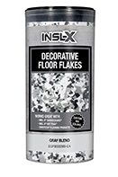 Fine Paints Transform any concrete floor into a beautiful surface with Insl-x Decorative Floor Flakes. Easy to use and available in seven different color combinations, these flakes can disguise surface imperfections and help hide dirt.

Great for residential and commercial floors:

Garage Floors
Basements
Driveways
Warehouse Floors
Patios
Carports
And moreboom