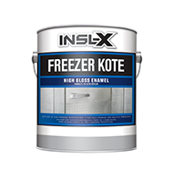 Fine Paints Freezer Kote is a high-gloss, rust inhibiting coating designed for application in sub-freezing temperatures. Freezer Kote is an alcohol-based formula that dries quickly and delivers a high-gloss finish. Available in white and safety yellow.

Designed for application in extremely low temperatures (-40 °F)
Eliminates cold storage shut down while painting
Alcohol-based formula dries quickly
High-gloss finishboom