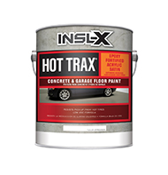 Fine Paints Hot Trax is a high-performance, ready-to-use, epoxy-fortified acrylic concrete and garage floor coating that resists hot tire pick-up and marring common to driveways and garage floors. Hot Trax seals and protects concrete from chemicals, water, oil, and grease. This durable, low-satin finish resists cracking and can also be used on exterior concrete, masonry, stucco, cinder block, and brick.

Low-VOC
Resists hot tire pick-up
Interior or exterior use
Recoat in 24 hours
Park vehicles in 5-7 days
Qualifies for LEED creditboom