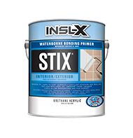 Fine Paints Stix Waterborne Bonding Primer is a premium-quality, acrylic-urethane primer-sealer with unparalleled adhesion to the most challenging surfaces, including glossy tile, PVC, vinyl, plastic, glass, glazed block, glossy paint, pre-coated siding, fiberglass, and galvanized metals.

Bonds to "hard-to-coat" surfaces
Cures in temperatures as low as 35° F (1.57° C)
Creates an extremely hard film
Excellent enamel holdout
Can be top coated with almost any productboom